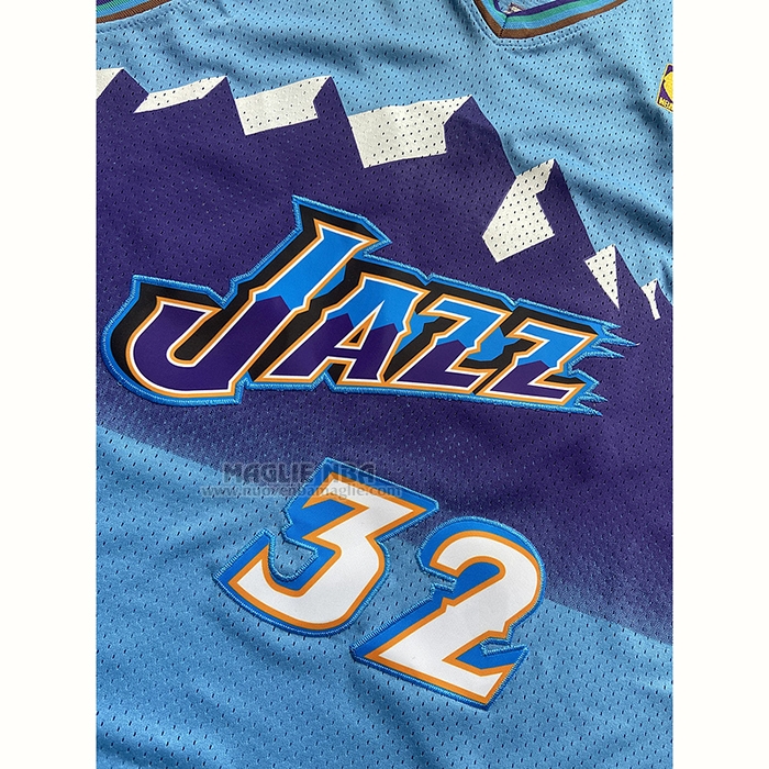 Maglia
 Karl Malone NO 32 Utah Jazz Mitchell & Ness 1996-97 Blu
